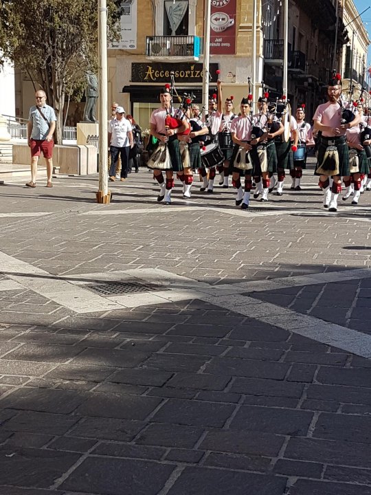 Arrival in Valletta